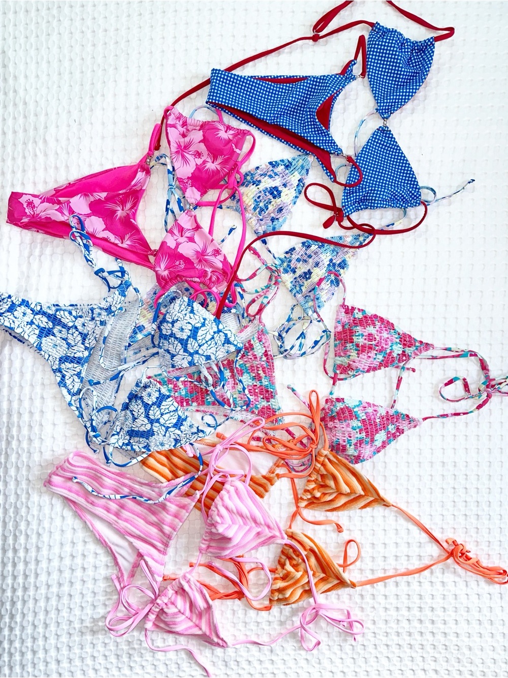 Set of 7 SHEIN bikinis